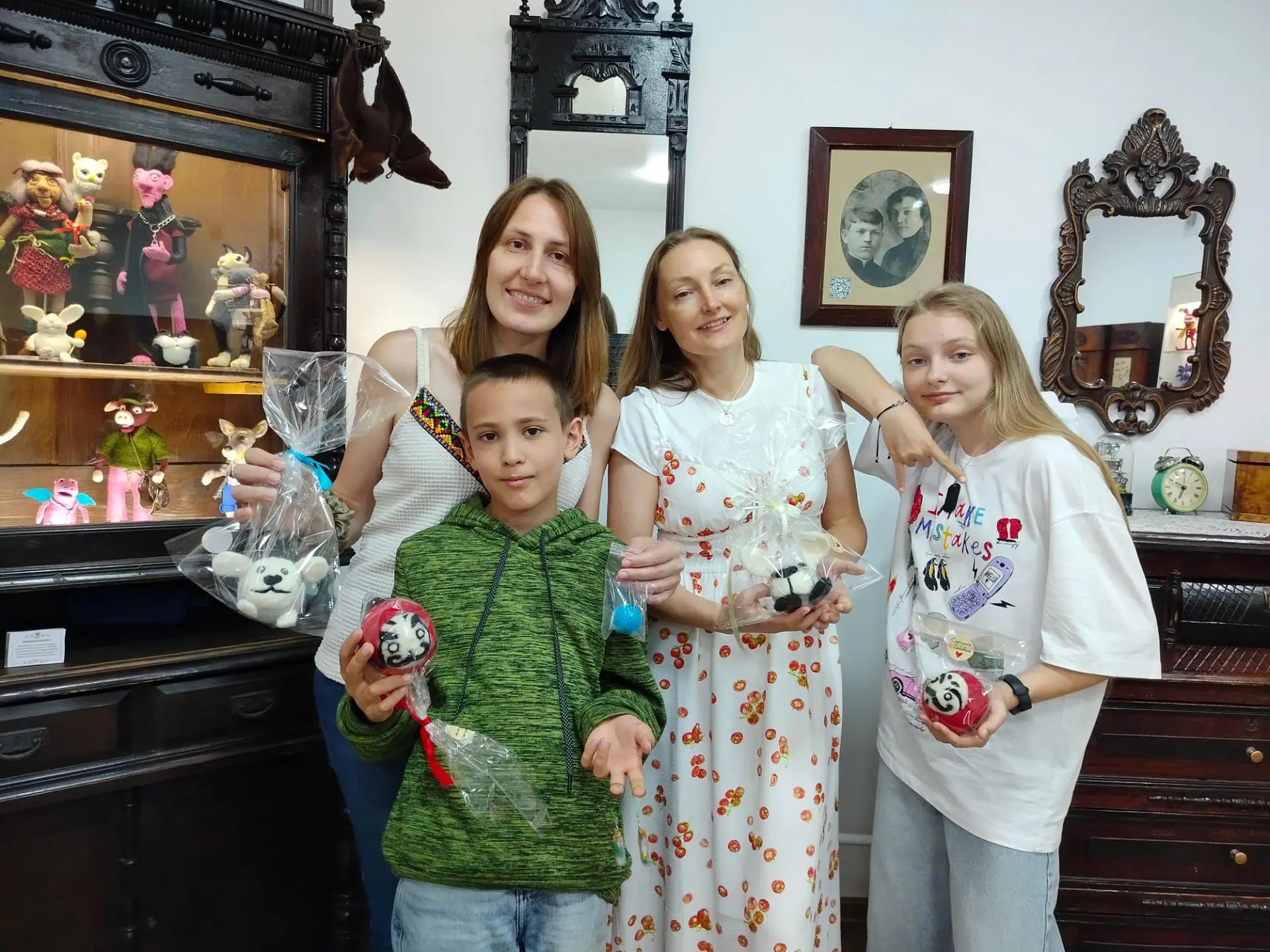 Валяние игрушки в Переславле и празднование Дня Рождения