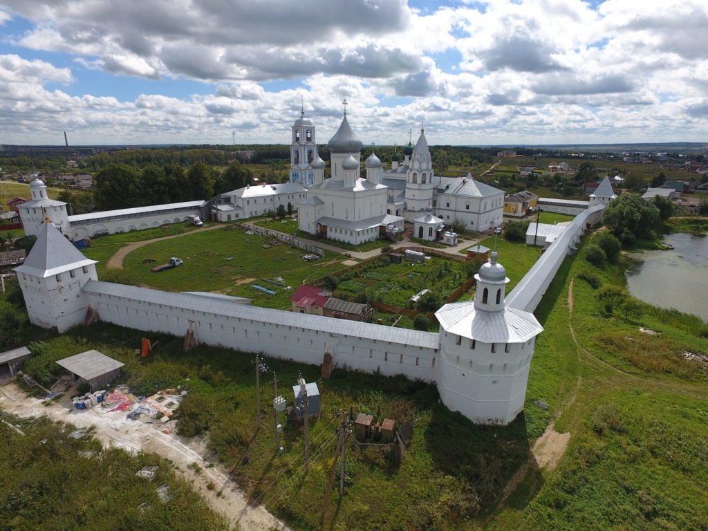 Никитский монастырь в Переславле, вид с воздуха